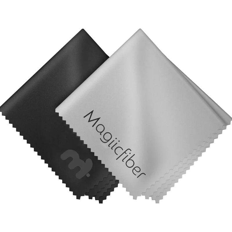 MagiicFiber Premium Microfiber Cleaning Cloths – Pack of 2 | Streak-Free, Ultra-Soft