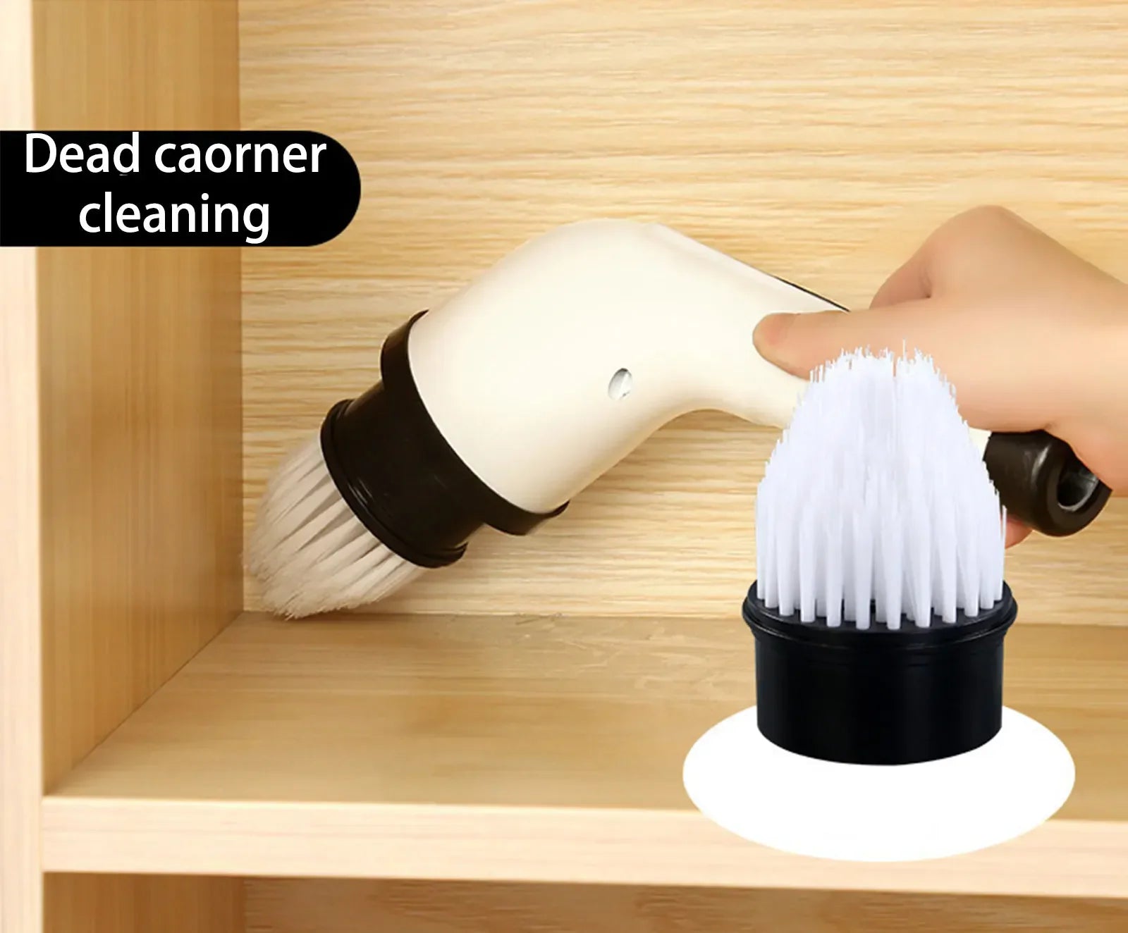 9-Piece Electric Scrubber Replacement Brush Heads – Universal Rotary Cleaning Accessory Kit