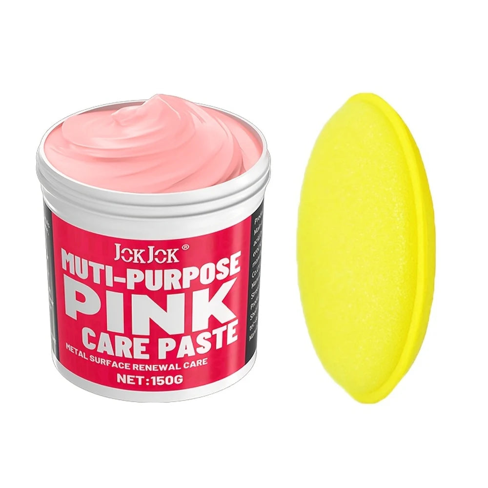 Multi-Purpose Pink Care - Refreshes Metal & Ceramic Surfaces, Gentle Formula with Long-Lasting Scent, Non-Toxic & Paraben-Free F